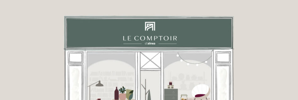 affiche événenement Comptoir alinéa