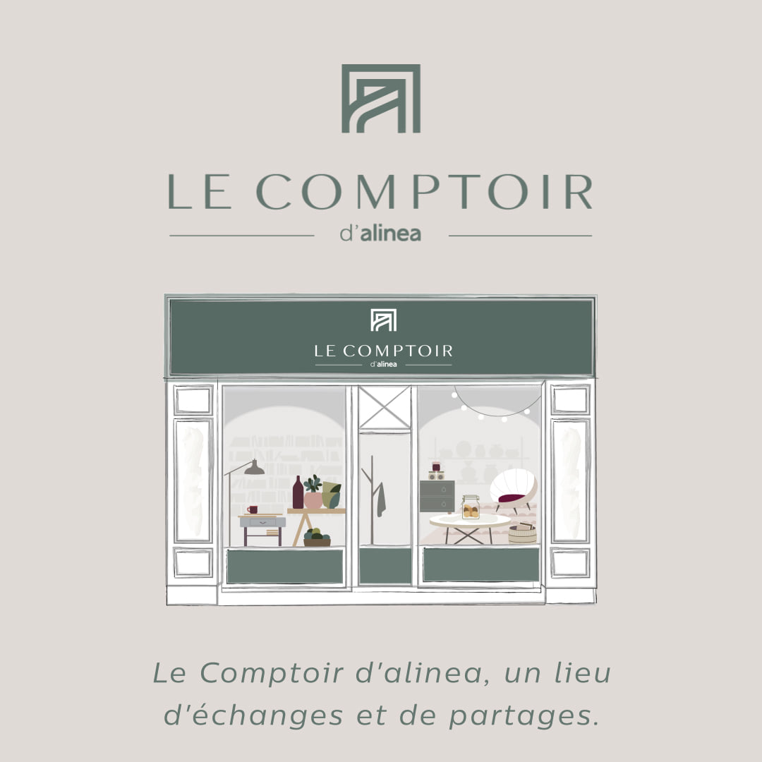 affiche événenement Comptoir alinéa
