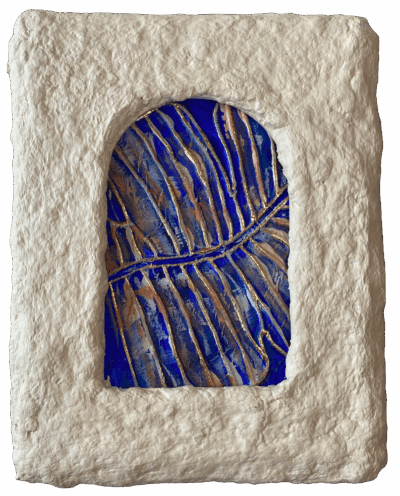 Blue Palm in the Arch 1