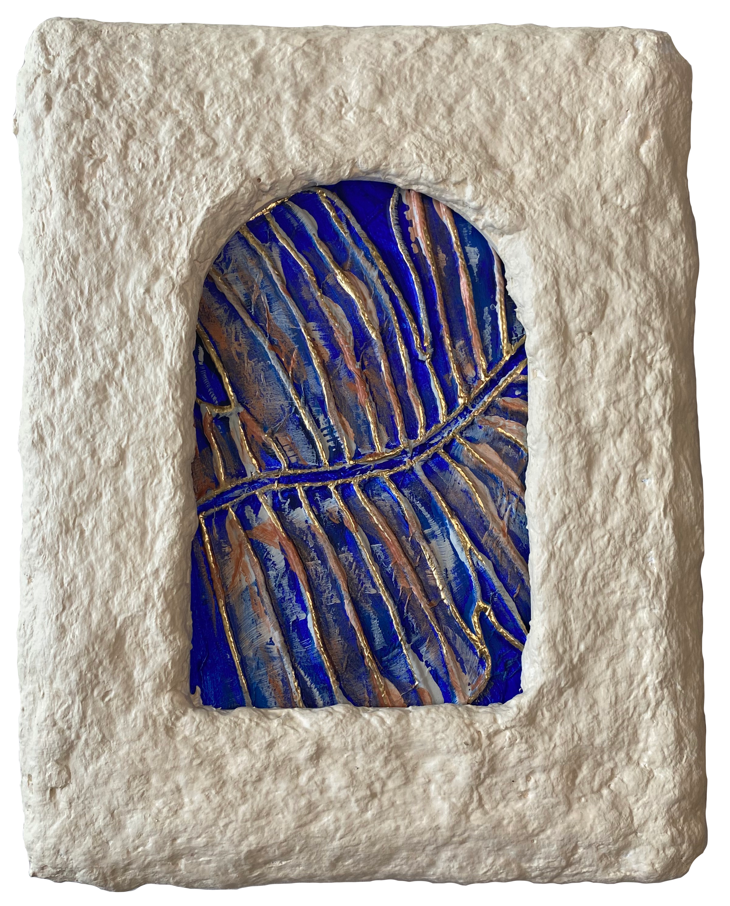 Blue Palm in the Arch 1