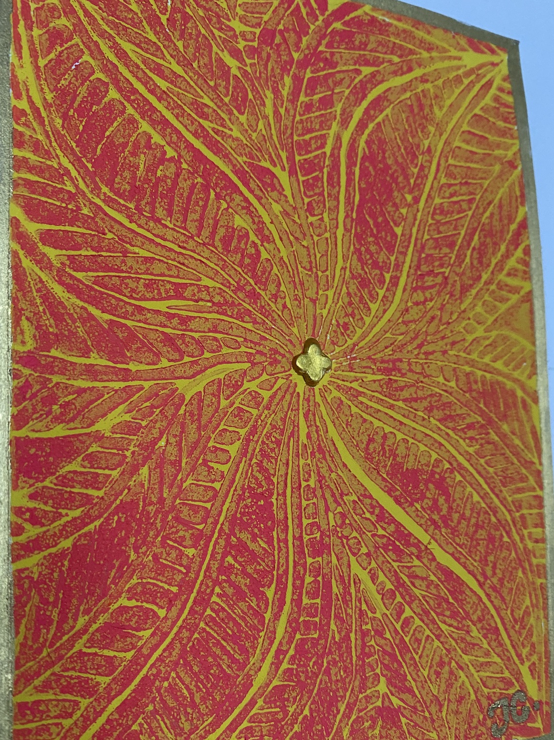 Impression jaune & magenta – Image 4