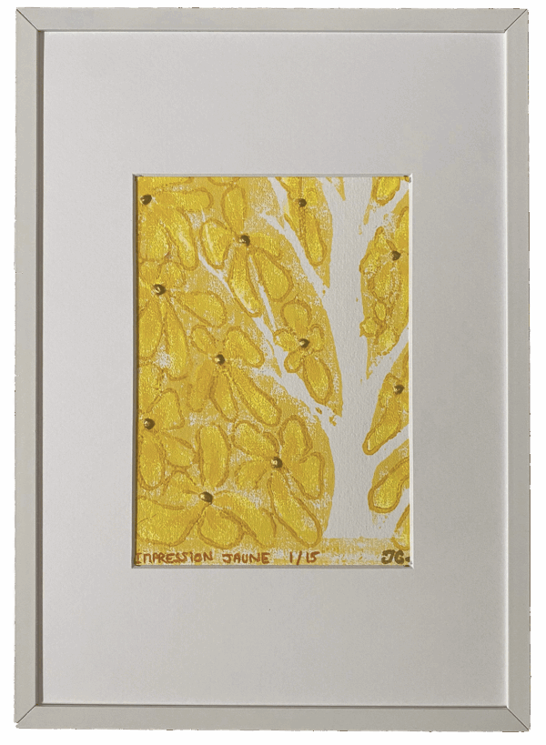 Impression jaune