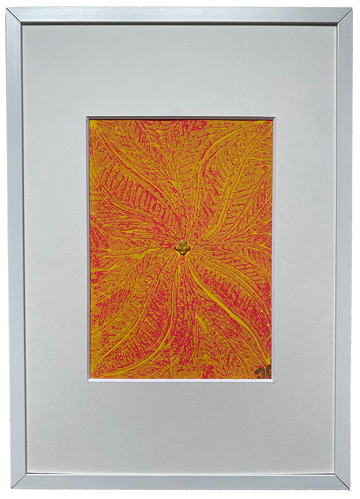 Impression jaune & magenta