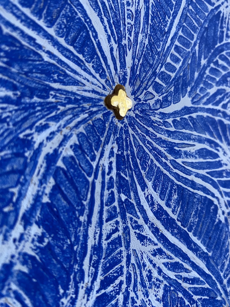 Impression bleu & blanc – Image 2