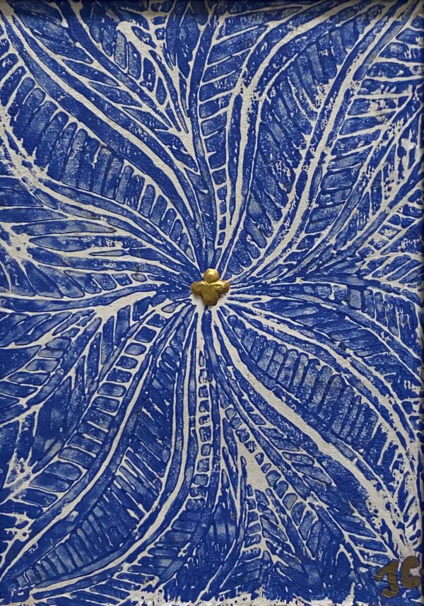 Impression bleu & blanc – Image 6