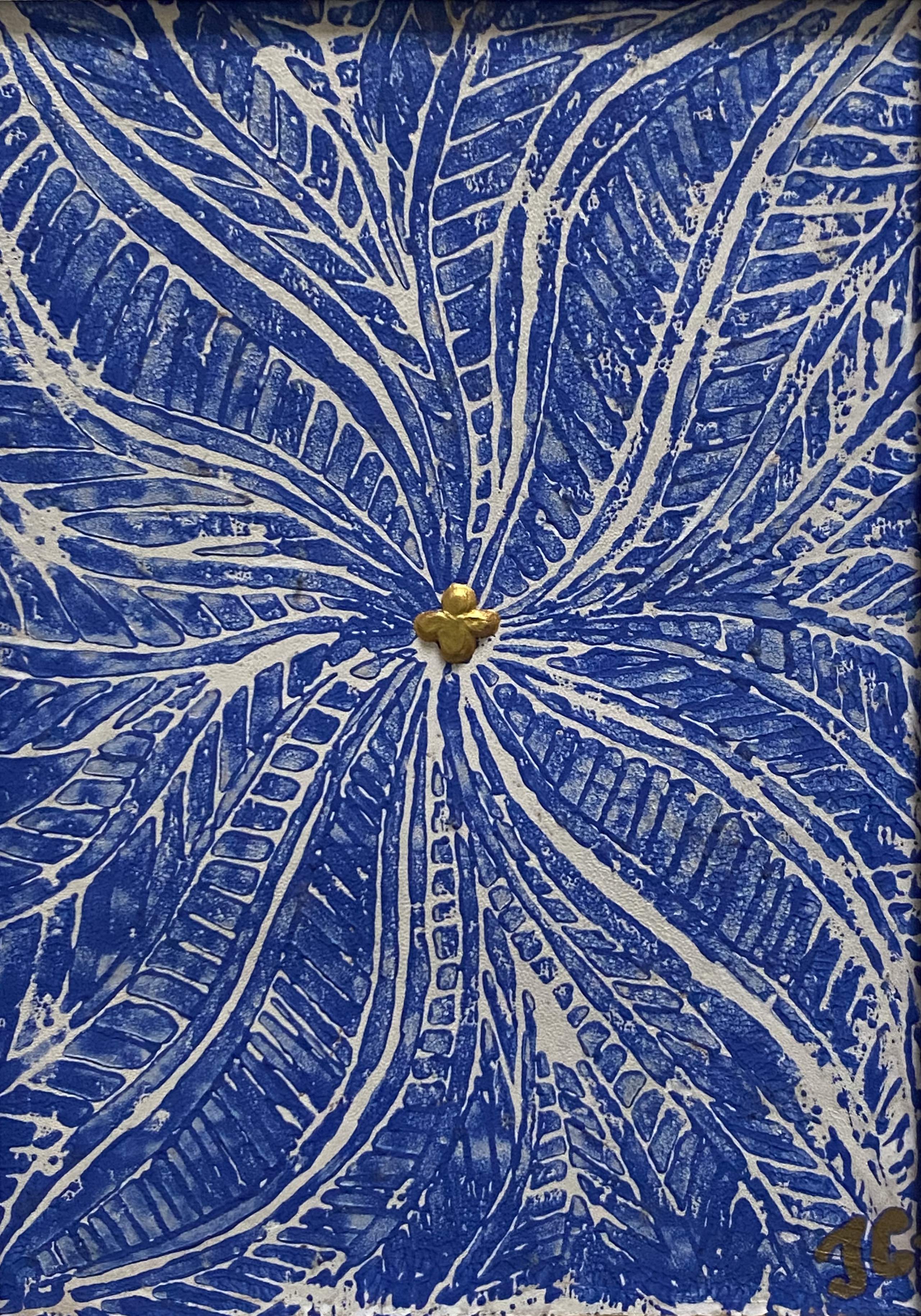 Impression bleu & blanc – Image 6