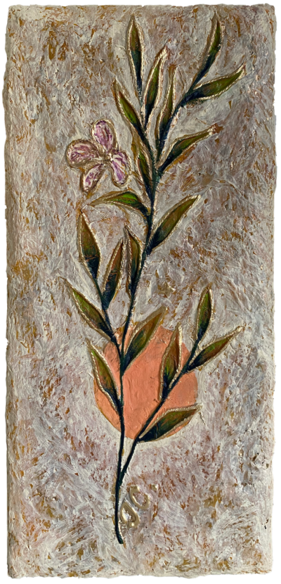 Tableau "La fragilité d'un rameau"