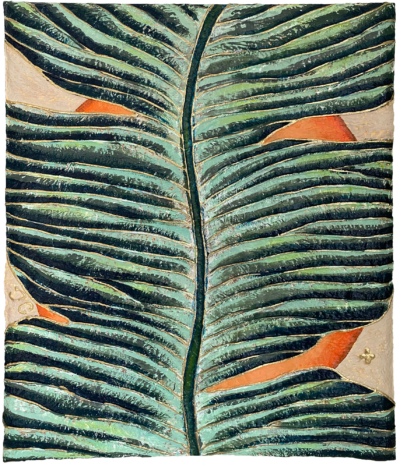 Tableau "Feuille devant le soleil #2"